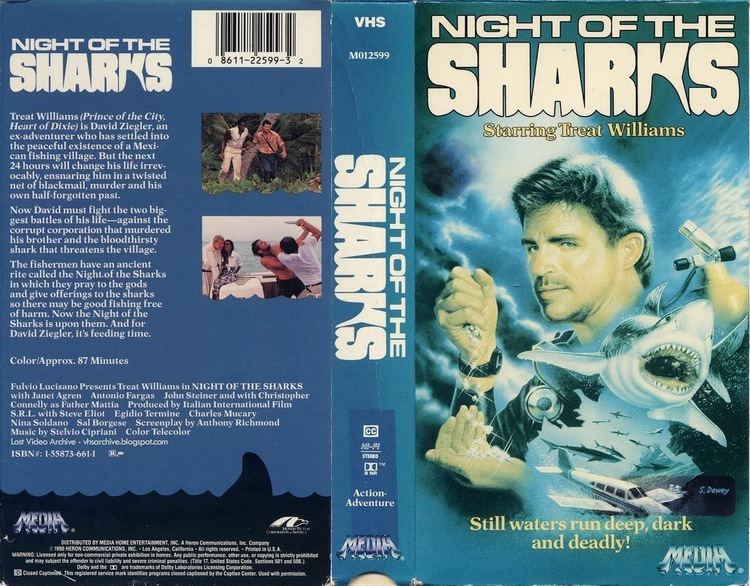 Night of the Sharks Retro Movie Nerd NIGHT OF THE SHARKS 1988