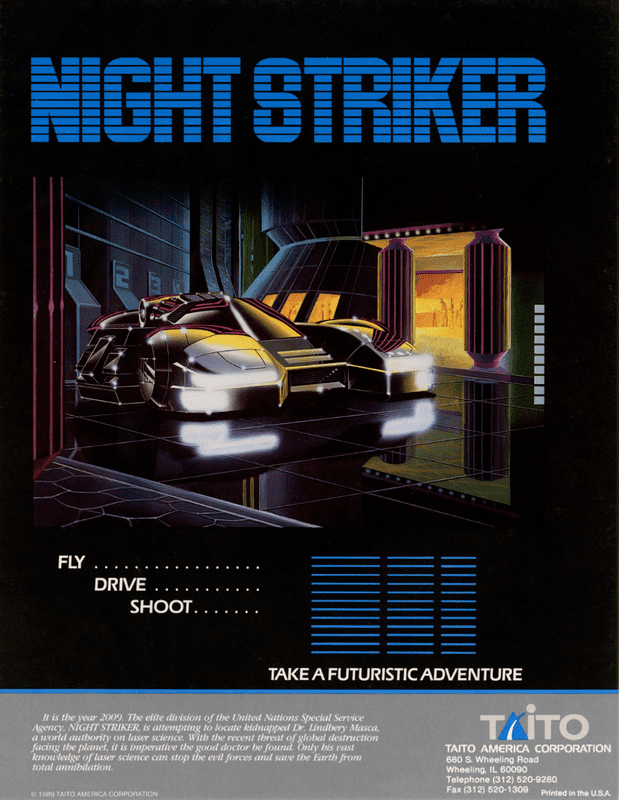 Night Striker Play Night Striker Coin Op Arcade online Play retro games online