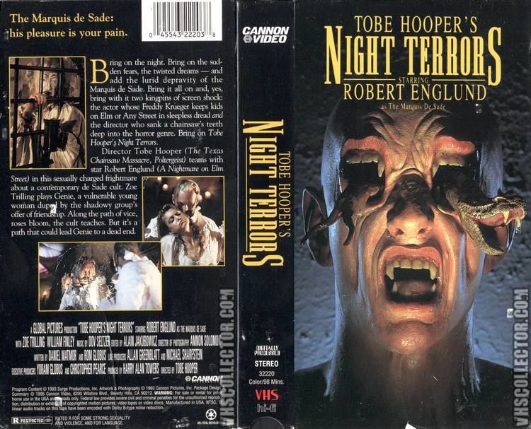 Night Terrors (film) Night Terrors aka Tobe Hoopers Night Terrors 1993 VHScoverART
