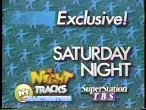 Night Tracks SuperStation TBS Night Tracks Chartbusters promo MONO AUDIO YouTube
