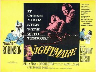 Nightmare (1956 film) A Movie Review by Walter Albert NIGHTMARE 1956