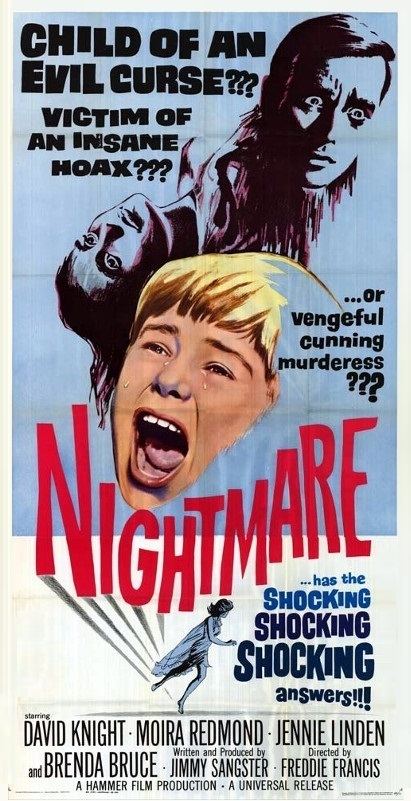 Nightmare (1964 film) Nightmare 1964 The Visuals The Telltale Mind