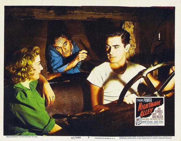 Nightmare Alley (film) Nightmare Alley 1947 Film Noir of the Week
