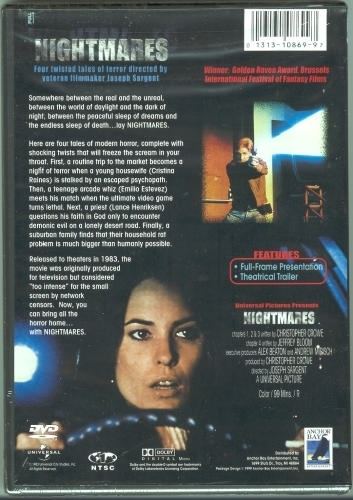 Nightmares (1983 film) Nightmares DVD 1983 Emilio Esteves 899 BUY NOW RareDVDsBiz