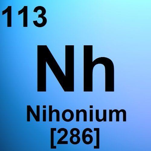 Nihonium Nihonium Nihonium Twitter