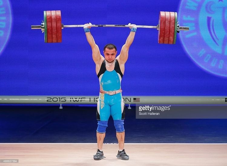 Nijat Rahimov Rahimov wins mens 77kg category at the World weightlifting