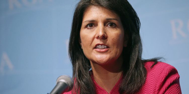 Nikki Haley Nikki Haley Calls For Confederate Flag To Be Removed From