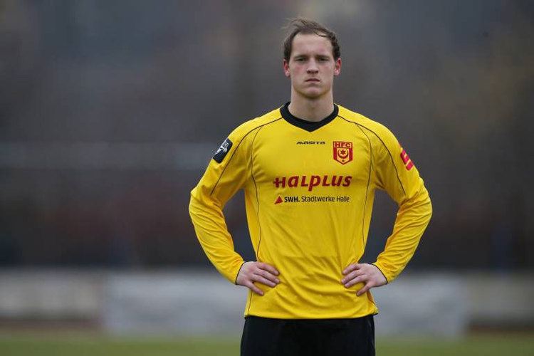 Niklas Lomb Hallescher FC eV EIN SPIEL SPERRE FR NIKLAS LOMB