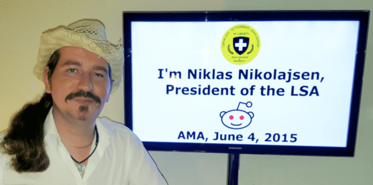 Niklas Nikolajsen LiberlandSettlementA on Twitter quotLSA President Niklas Nikolajsen