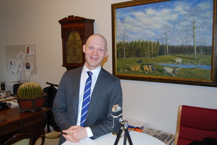 Niklas Wykman februari 2011 Din ledamotse Den politiska talradion