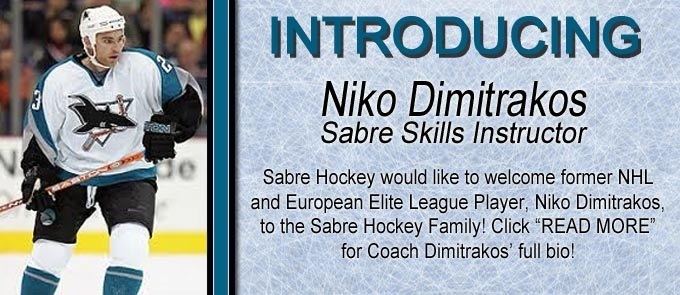 Niko Dimitrakos Sabre Hockey Association powered by GOALLINEca