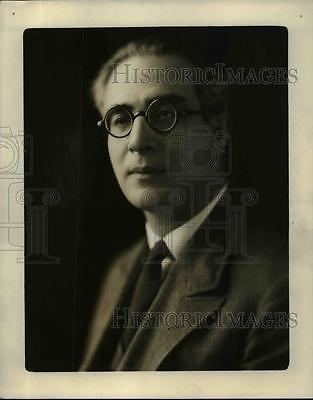 Nikolai Sokoloff 1928 Press Photo Conductor Nikolai Sokoloff Of The Cleveland