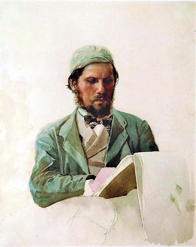 Nikolai Yaroshenko Nikolai Yaroshenko A Portrait of the Painter Ivan