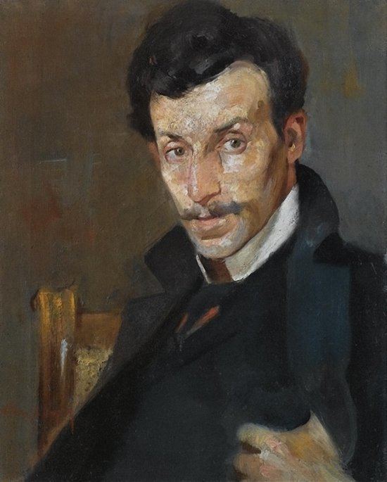 Nikolaos Lytras Portrait of the Painter Gerassimos Dialismas Nikolaos