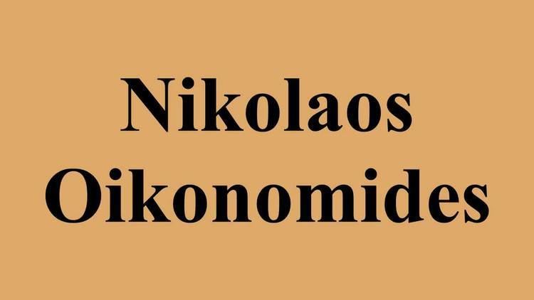 Nikolaos Oikonomides Nikolaos Oikonomides YouTube