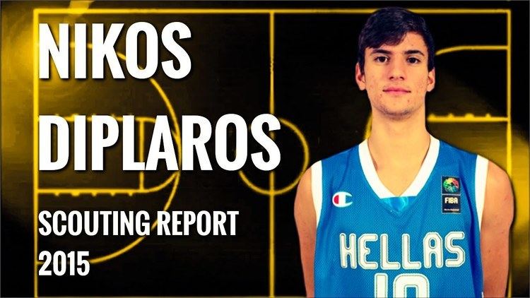 Nikos Diplaros Nikos Diplaros scouting report 2015 YouTube