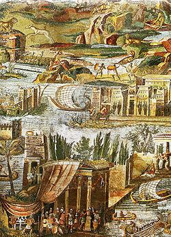 Nile mosaic of Palestrina Nile mosaic of Palestrina Wikipedia