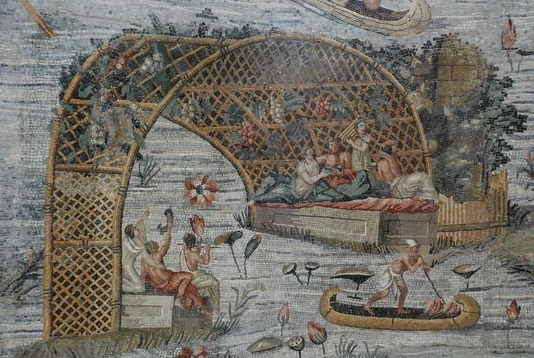 Nile mosaic of Palestrina FileNile mosaic in Palestrina detail 8jpg Wikimedia Commons