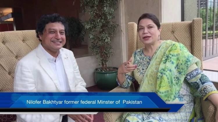 Nilofar Bakhtiar Nilofer Bakhtyar exclusive interview YouTube