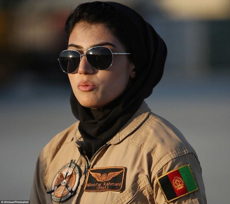 Niloofar Rahmani First female Afghan pilot since fall of Taliban defies