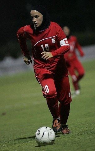 Niloufar Ardalan Iran women39s football captain Niloufar Ardalan banned from