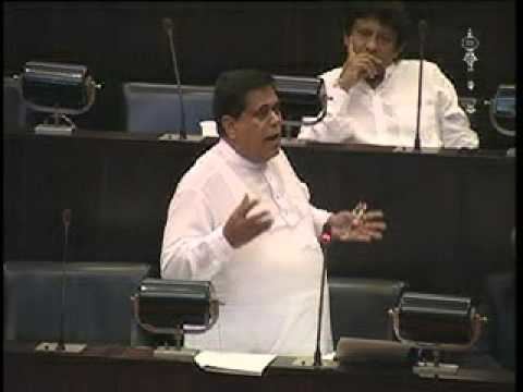 Nimal Siripala de Silva Hon Nimal Siripala de Silva parliament 20140617 YouTube