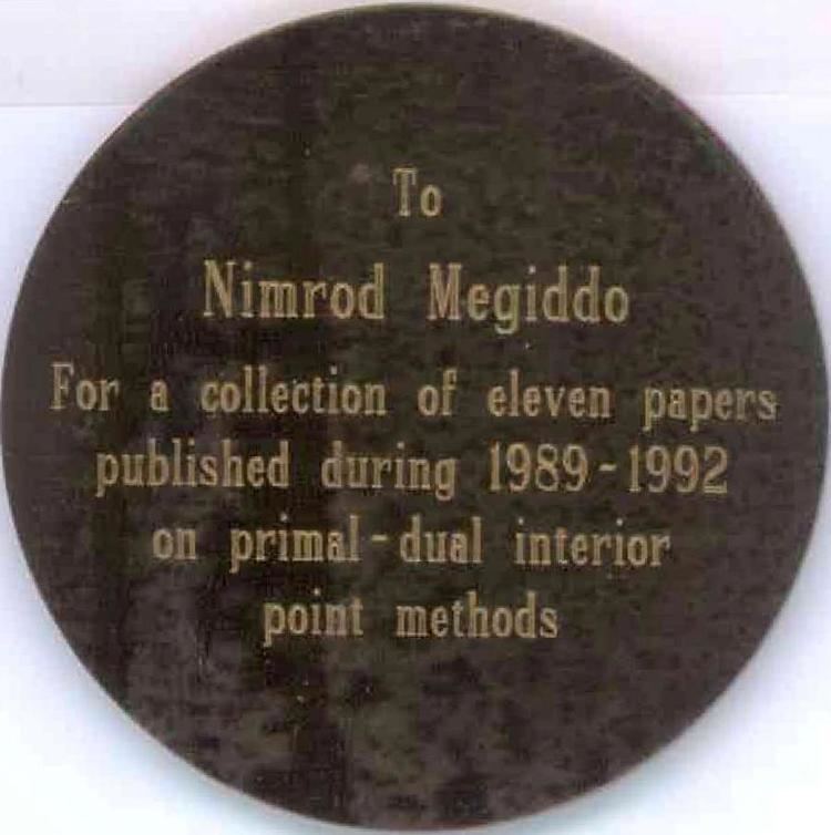 Nimrod Megiddo Nimrod Megiddos resume and publications