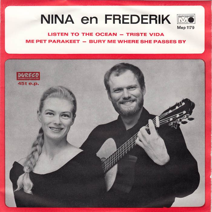 Nina & Frederik 45cat Nina And Frederik Listen To The Ocean Triste Vida