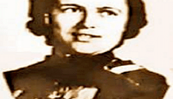 Ninel Kulagina smiling in an old photograph