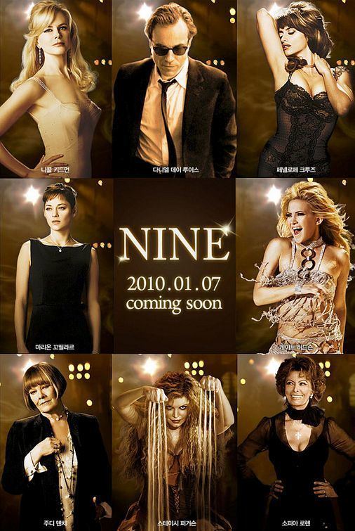 Nine (2009 live-action film) Nine Movie Poster 2 of 11 IMP Awards