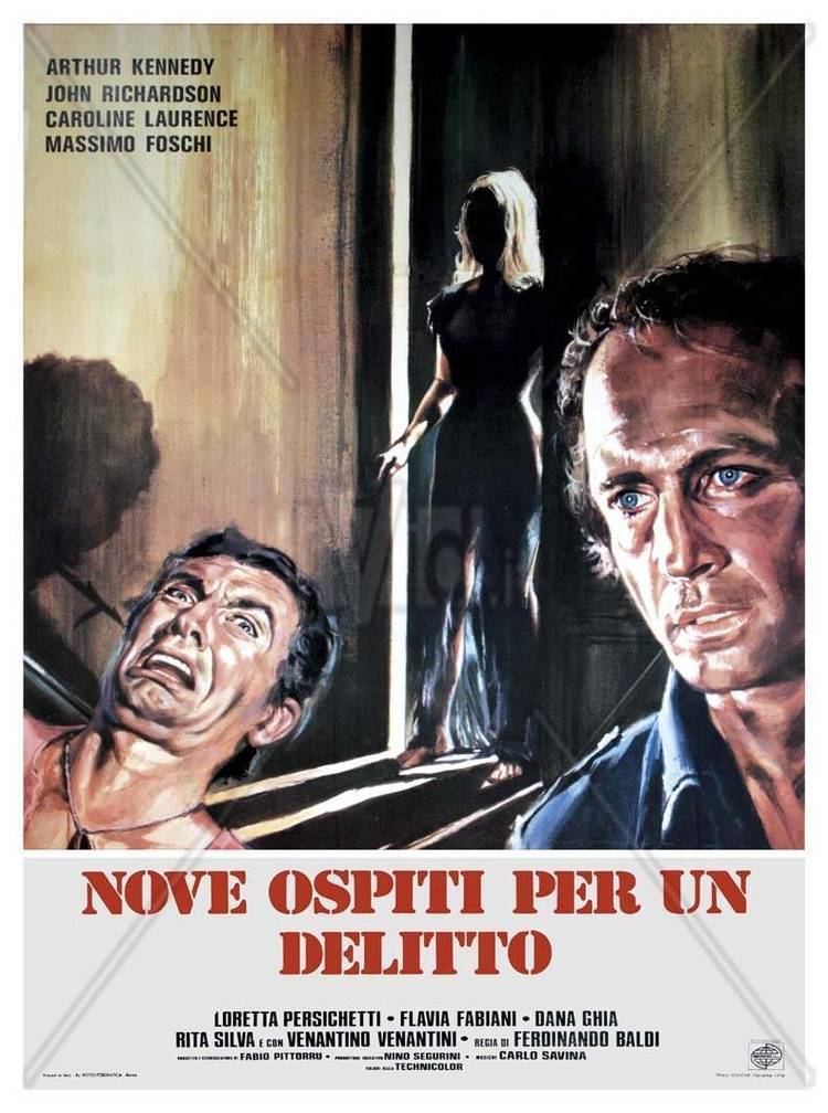Nine Guests for a Crime Nine Guests for a Crime Poster Giallo Picture