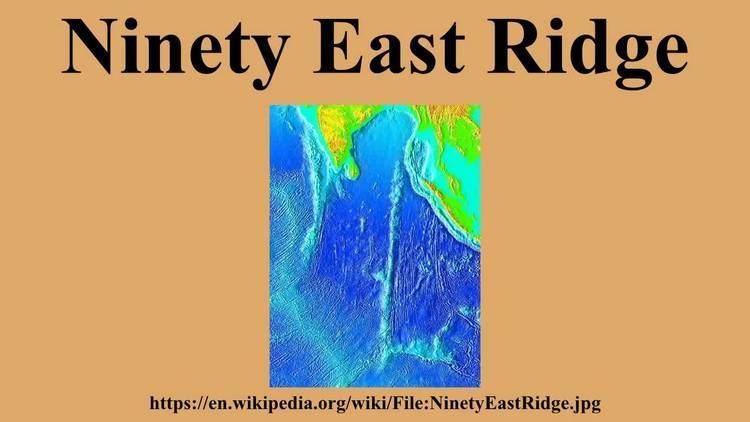 Ninety East Ridge Ninety East Ridge YouTube