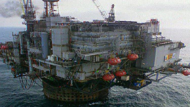 Ninian Central Platform More workers removed from oil platform Ninian Central in North Sea