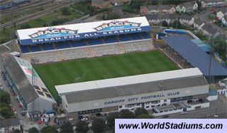 Ninian Park World Stadiums Past Stadiums Ninian Park Stadium in Cardiff