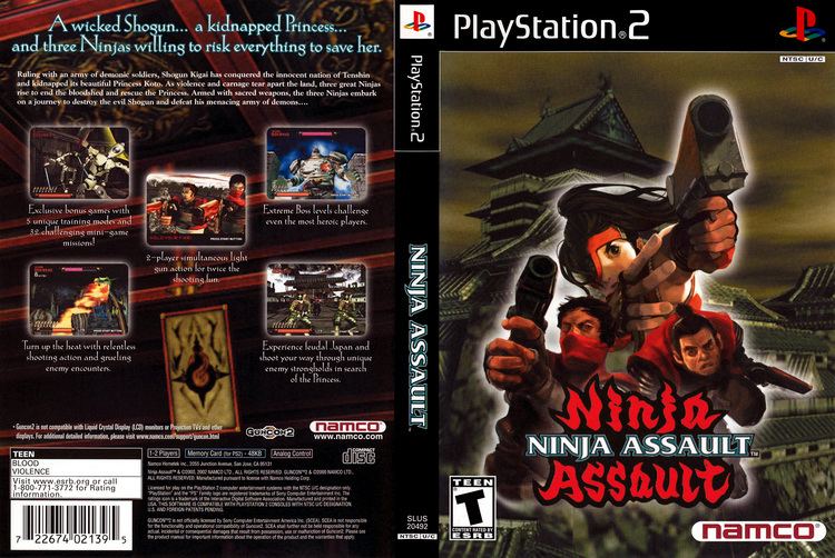 Ninja Assault Ninja Assault Cover Download Sony Playstation 2 Covers The Iso Zone
