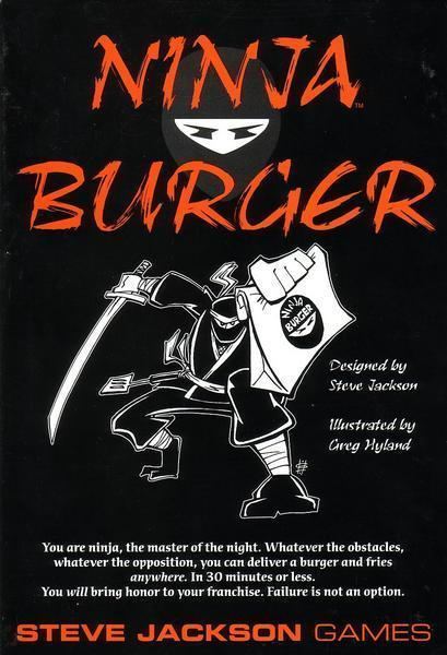 Ninja Burger Ninja Burger Board Game BoardGameGeek