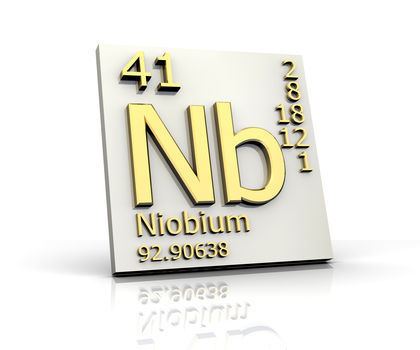 Niobium Niobium Chemical Element uses elements metal number name