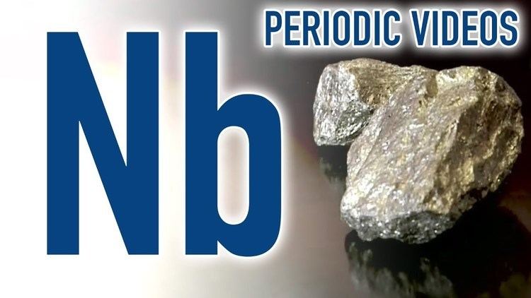Niobium Niobium new Periodic Table of Videos YouTube