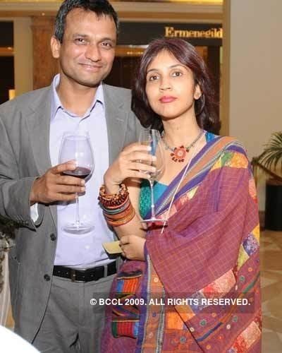 Niret Alva Niret Alva and Anuja Chauhan during the launch of Om