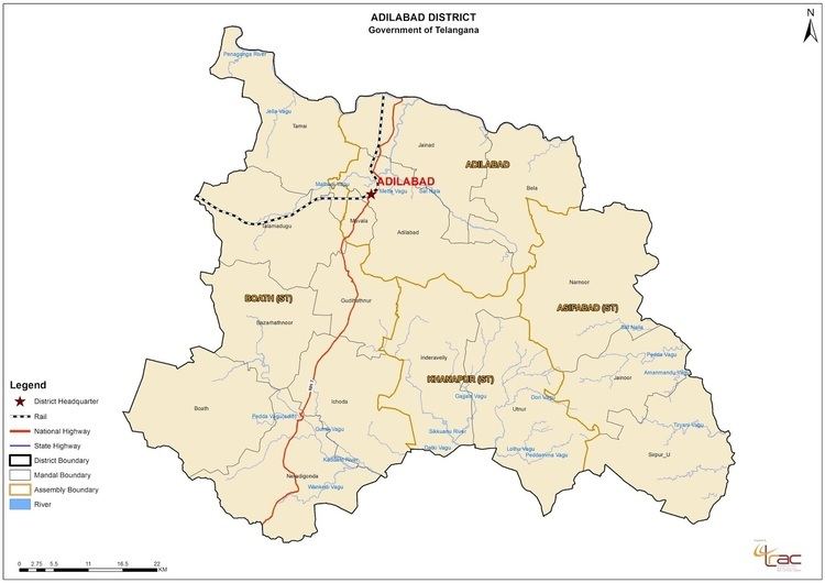 Nirmal district Telangana Nirmal District Revenue Divisions Mandals TS GO 223 AP