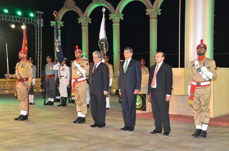 Nishan-e-Pakistan NishanePakistan Monument inaugurated in Karachi SAMAA TV