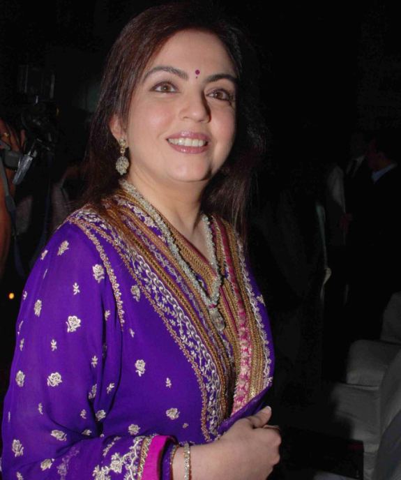 Nita Ambani Nita Ambani woman with a middle class heart Rediffcom