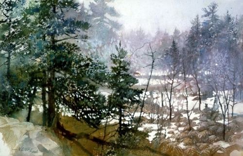 Nita Engle Chic watercolor landscapes Artist Nita Engle Nita Engle r1926