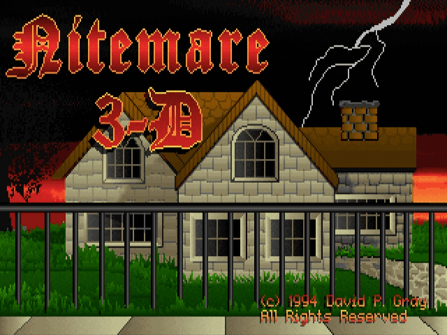 Nitemare 3D Download Nitemare3D DOS Games Archive