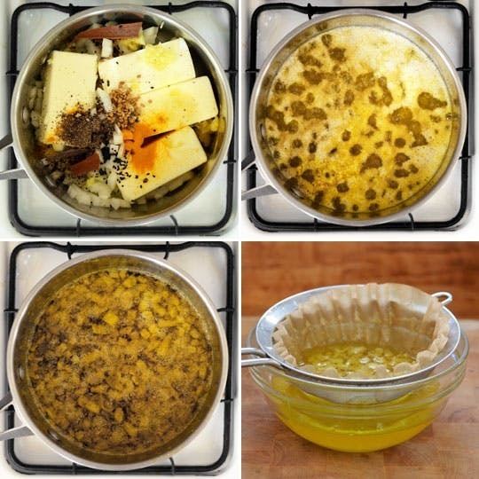 Niter kibbeh Recipe Ethiopian Spiced Clarified Butter Niter Kibbeh Kitchn
