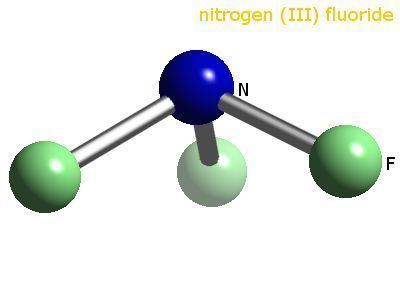 Nitrogen trifluoride Nitrogennitrogen trifluoride WebElements Periodic Table