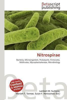 Nitrospirae Booktopia Nitrospirae by Lambert M Surhone 9786137651469 Buy