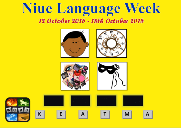 Niuean language Niue Language Week 2015 The Library University of Waikato