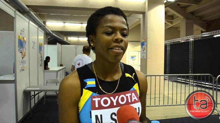 Nivea Smith Nivea Smith speaks after her 200m in Moscow YouTube