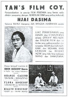 Njai Dasima (1929 film) httpsuploadwikimediaorgwikipediacommonsthu